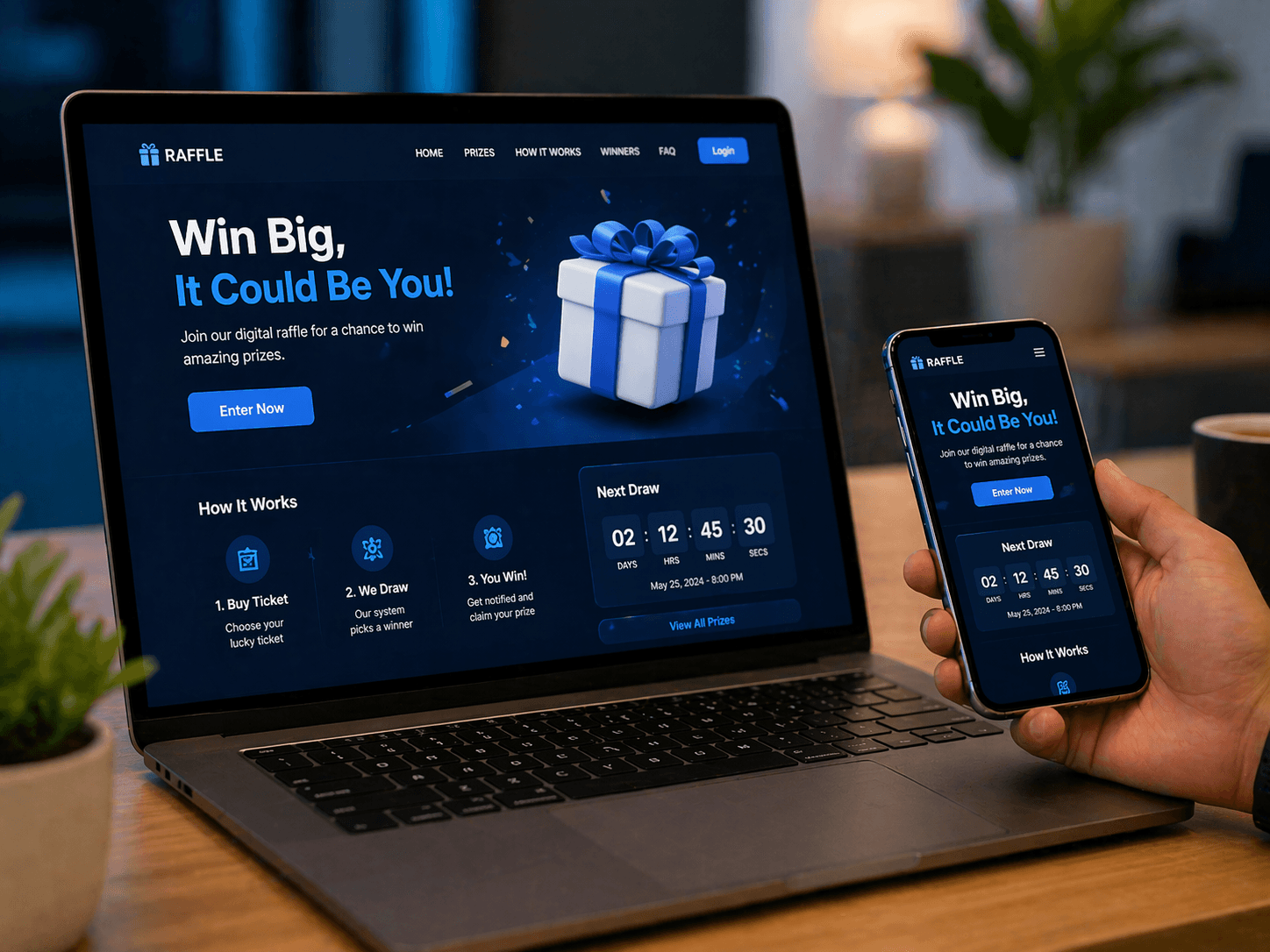 Digital Raffle Draw System — Richmond College